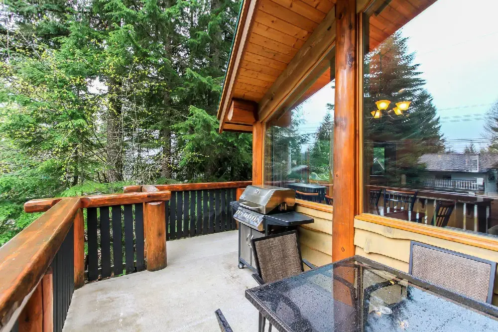 Whistler Chalet Balcony